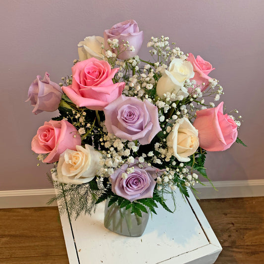 Dozen Assorted Roses