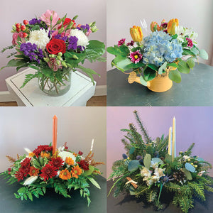 Holidays Only Flower Subscription