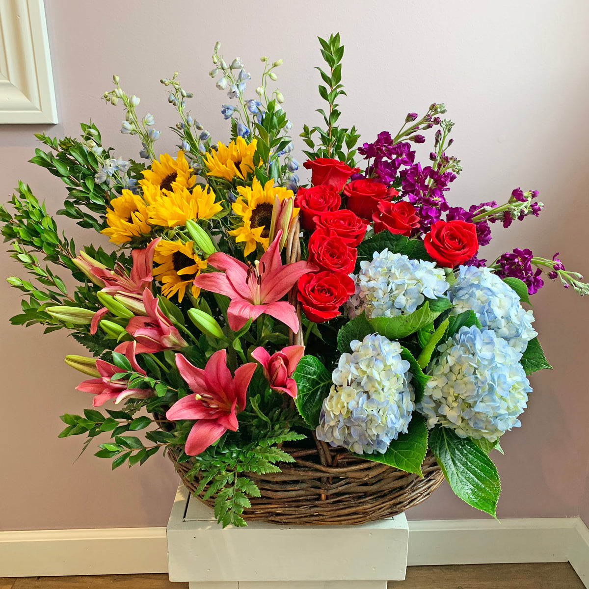 All Our Love Basket Petals & Possibilities